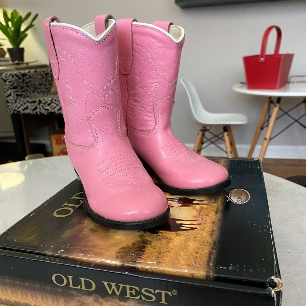 Pink Cowgirl Boots